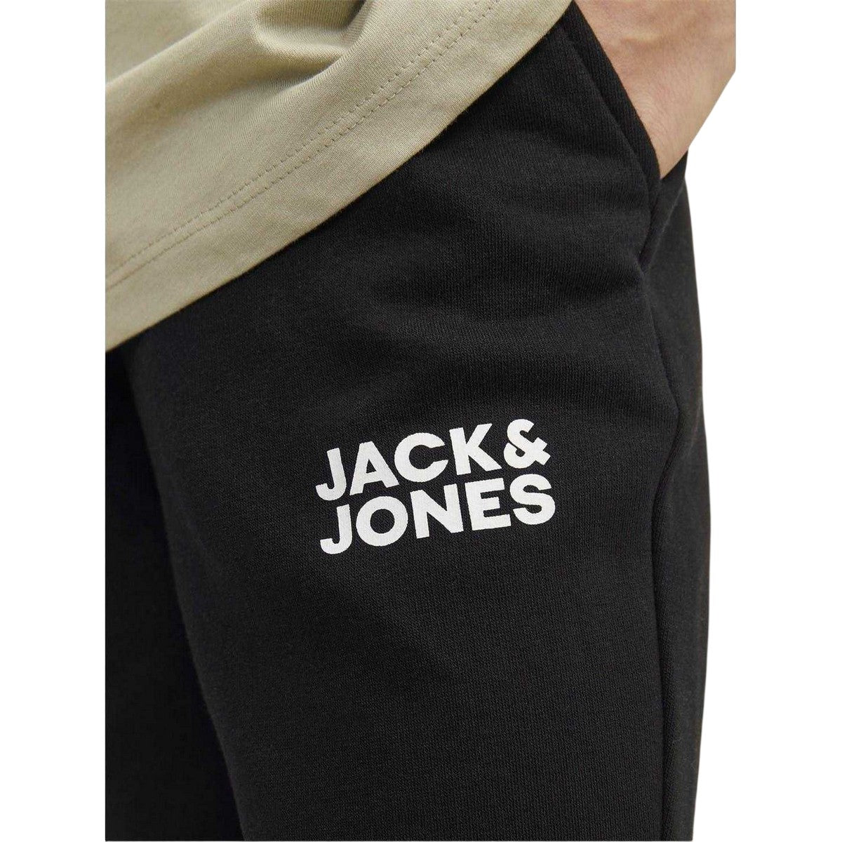 Black - Side - Jack And Jones Boys Gordon Regular Joggers