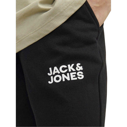 Black - Side - Jack And Jones Boys Gordon Regular Joggers