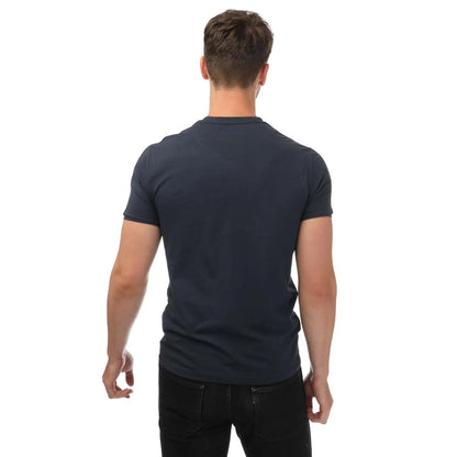 Navy - Back - Emporio Armani Mens Lounge T-Shirt