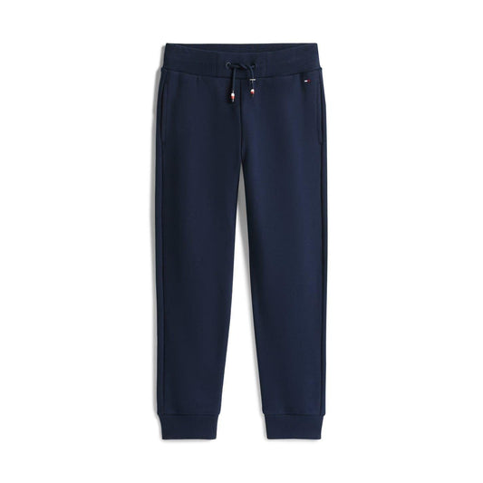 Navy - Front - Tommy Hilfiger Boys Drawstring Joggers