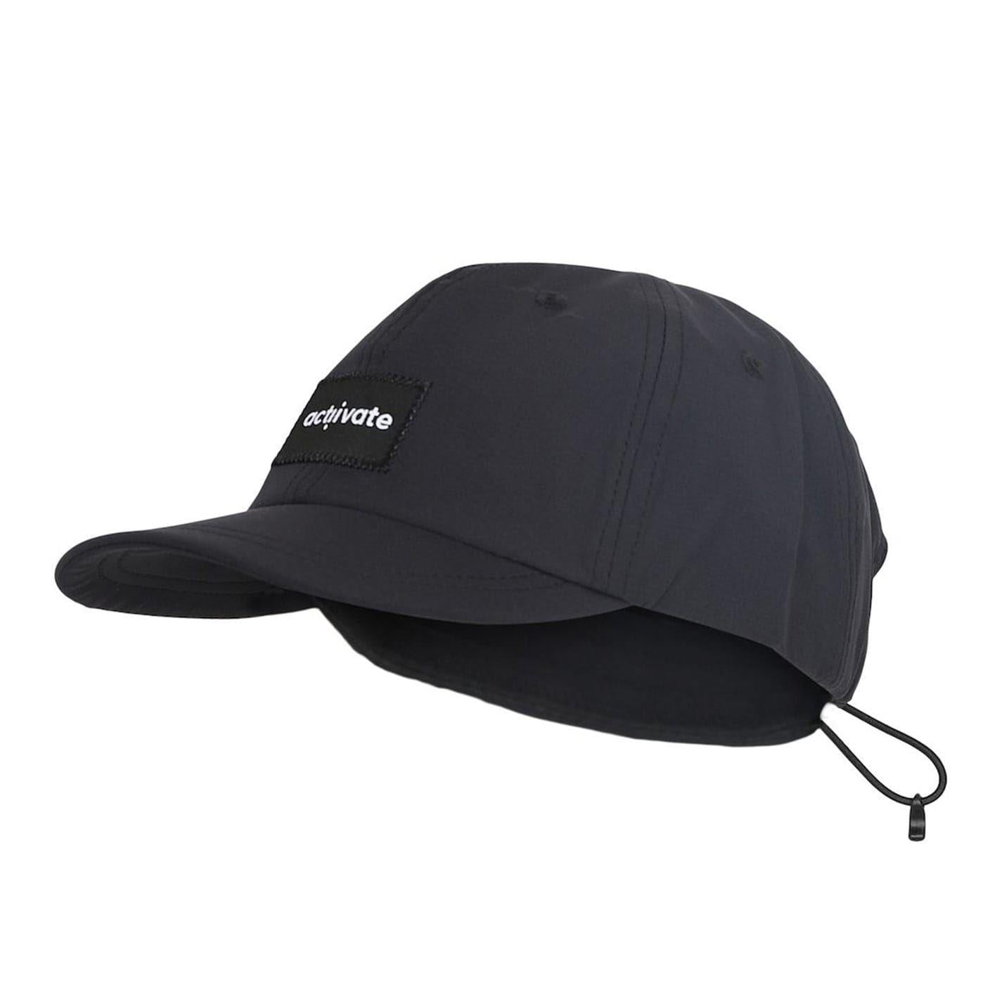 Grey - Side - Actiivate Blaze Logo Recycled Polyester Cap