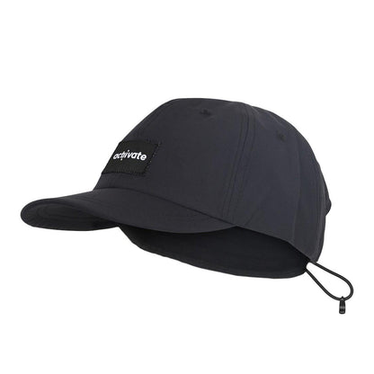 Grey - Side - Actiivate Blaze Logo Recycled Polyester Cap