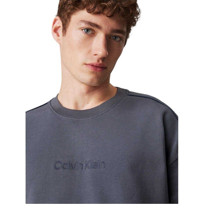 Ink - Side - Calvin Klein Mens Cotton Sweatshirt