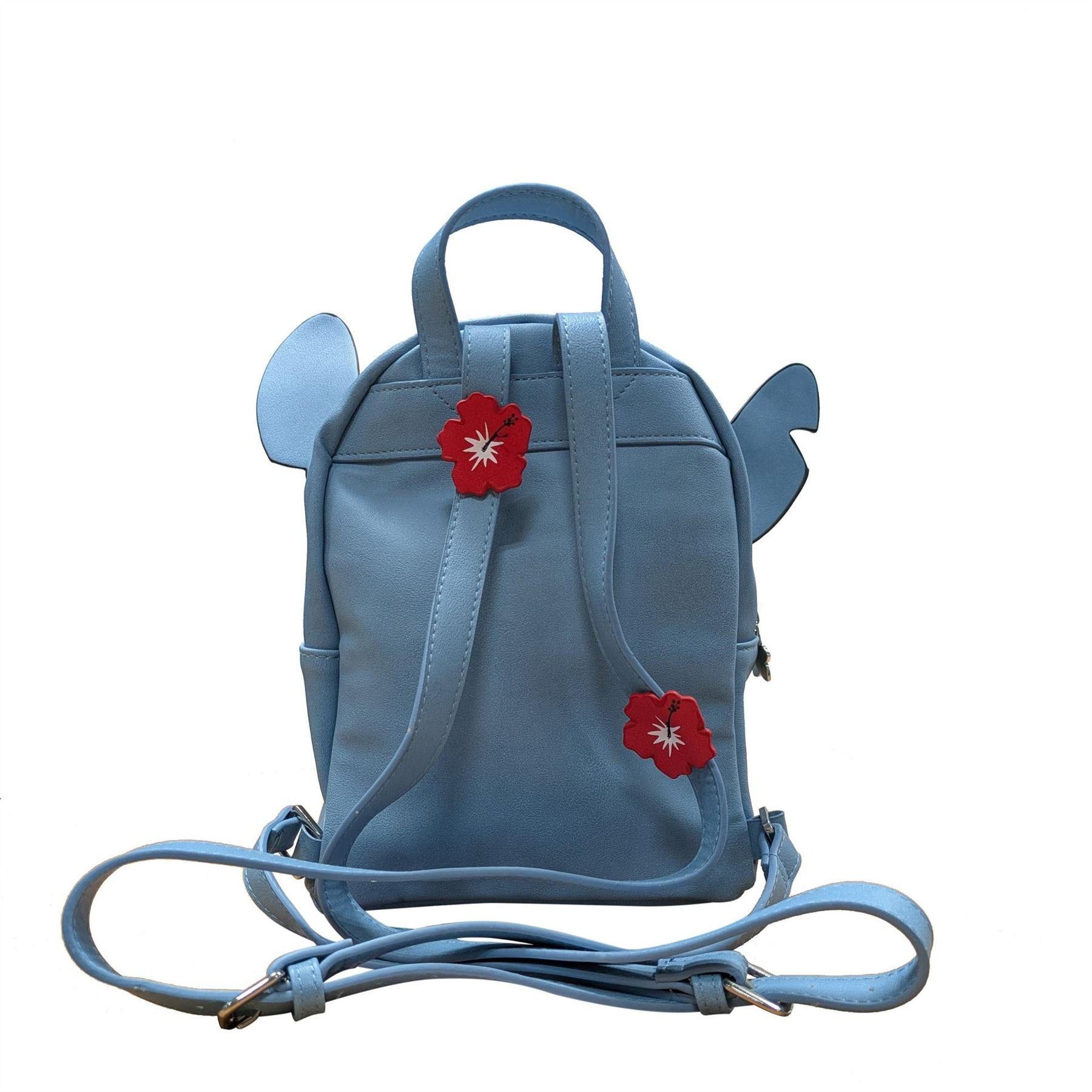 Blue - Back - Lilo & Stitch Stitch Mini Backpack