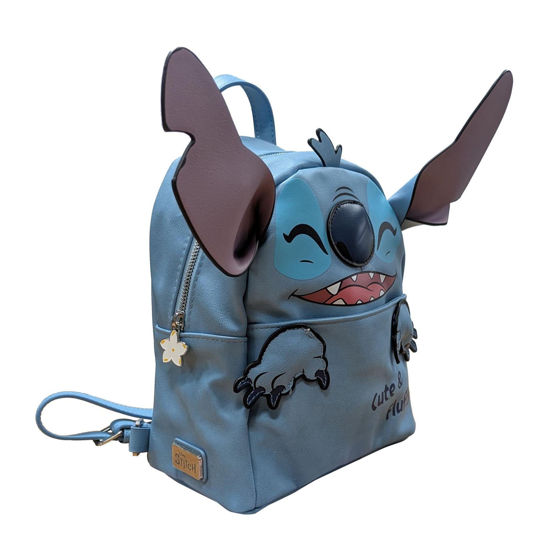 Blue - Side - Lilo & Stitch Stitch Mini Backpack