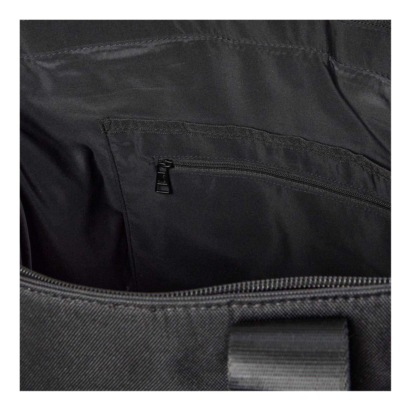 Black - Lifestyle - Kangol Logo Two Tone Tote Bag