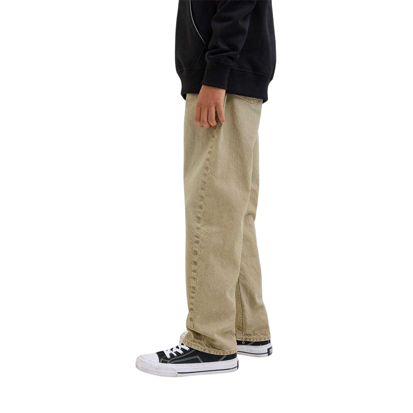 Desert Dust - Back - Jack And Jones Boys Chris Denim Relaxed Fit Jeans