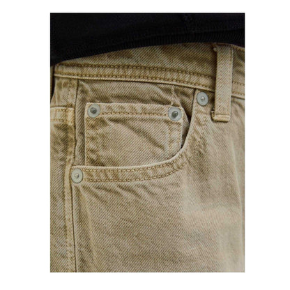 Desert Dust - Side - Jack And Jones Boys Chris Denim Relaxed Fit Jeans