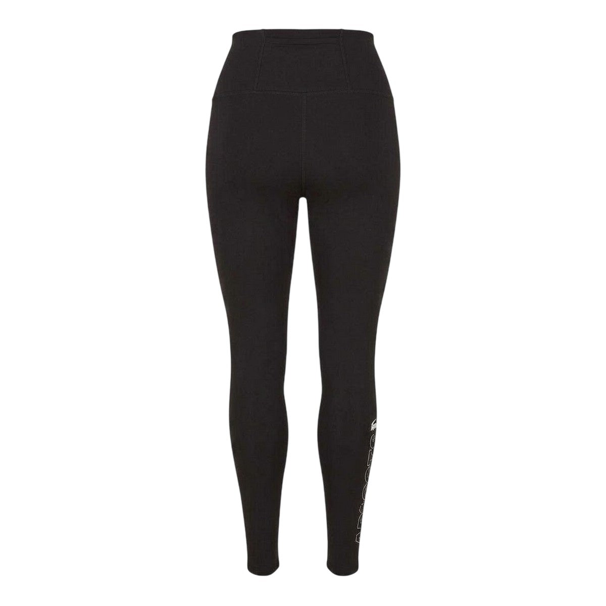 Black - Back - Champion Womens-Ladies Logo Leggings