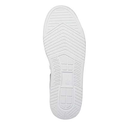 White - Lifestyle - Lacoste Mens L001 Leather Trainers