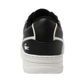Black-White - Back - Lacoste Unisex Adult L001 Leather Trainers