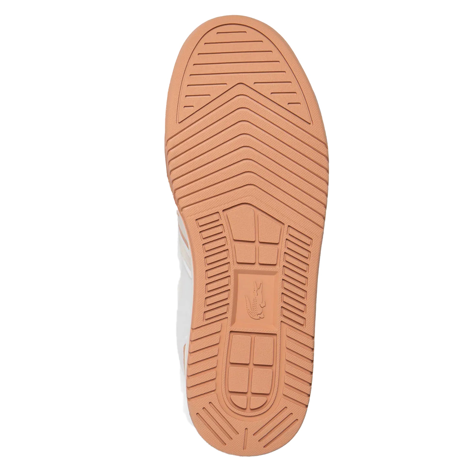 White-Beige - Lifestyle - Lacoste Unisex Adult L001 Leather Trainers