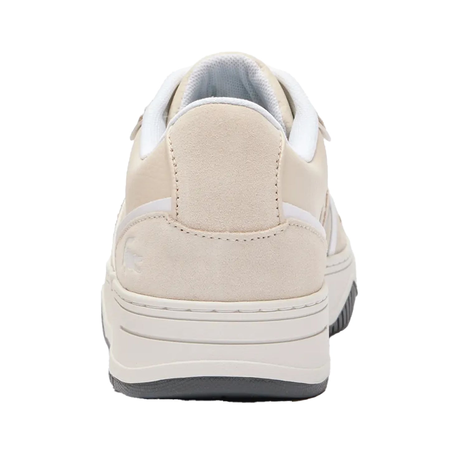Off White - Back - Lacoste Unisex Adult L001 Leather Trainers