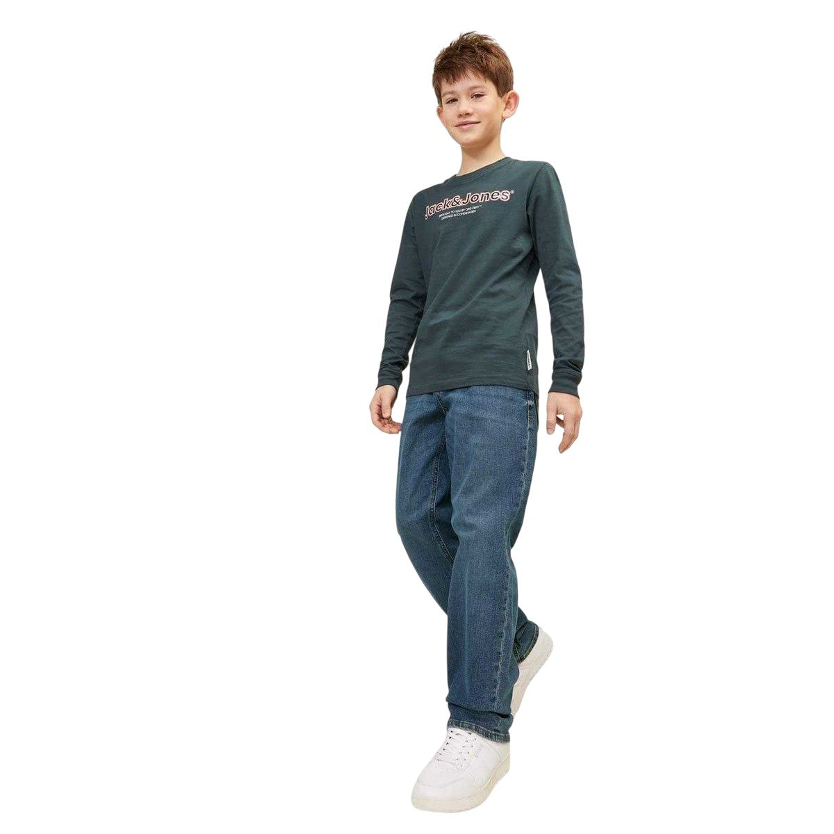 Blue Denim - Lifestyle - Jack And Jones Boys Clark Denim Jeans