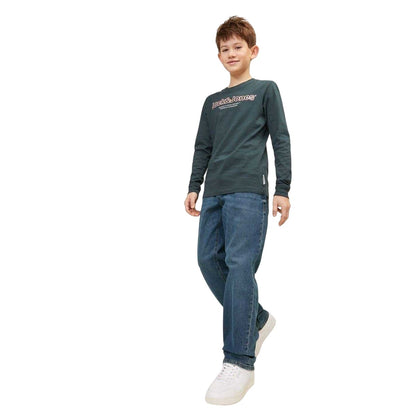 Blue Denim - Lifestyle - Jack And Jones Boys Clark Denim Jeans
