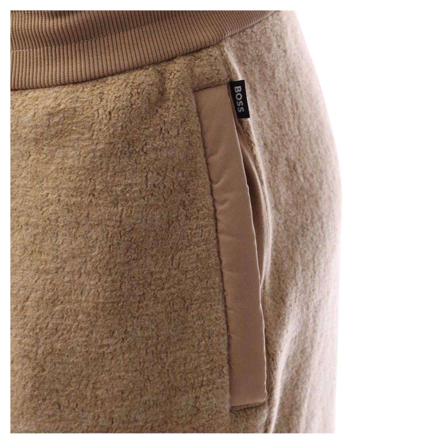 Beige - Back - Boss Mens Levete Slim Joggers