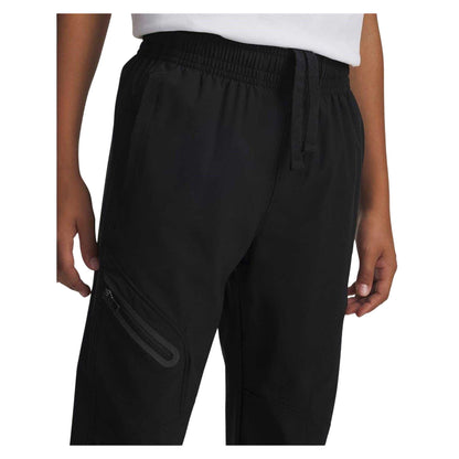 Black - Back - Under Armour Boys Unstoppable Joggers