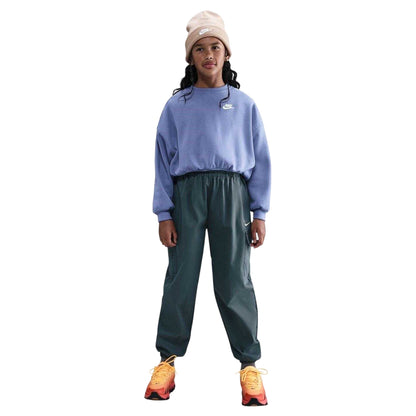 Indigo - Lifestyle - Nike Childrens-Kids Boxy Long-Sleeved Sweatshirt