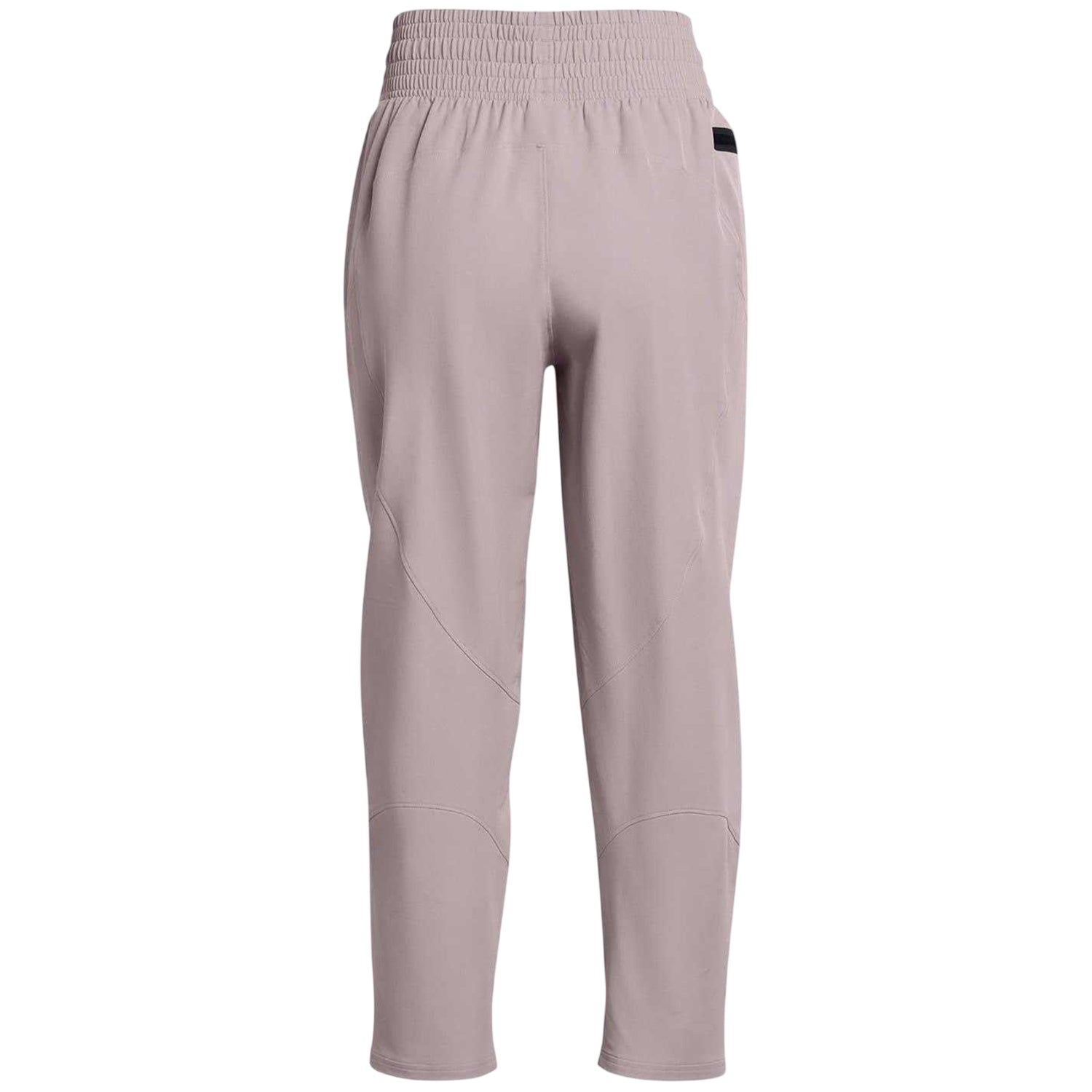 Grey - Back - Under Armour Womens-Ladies Unstoppable Relaxed Fit Joggers