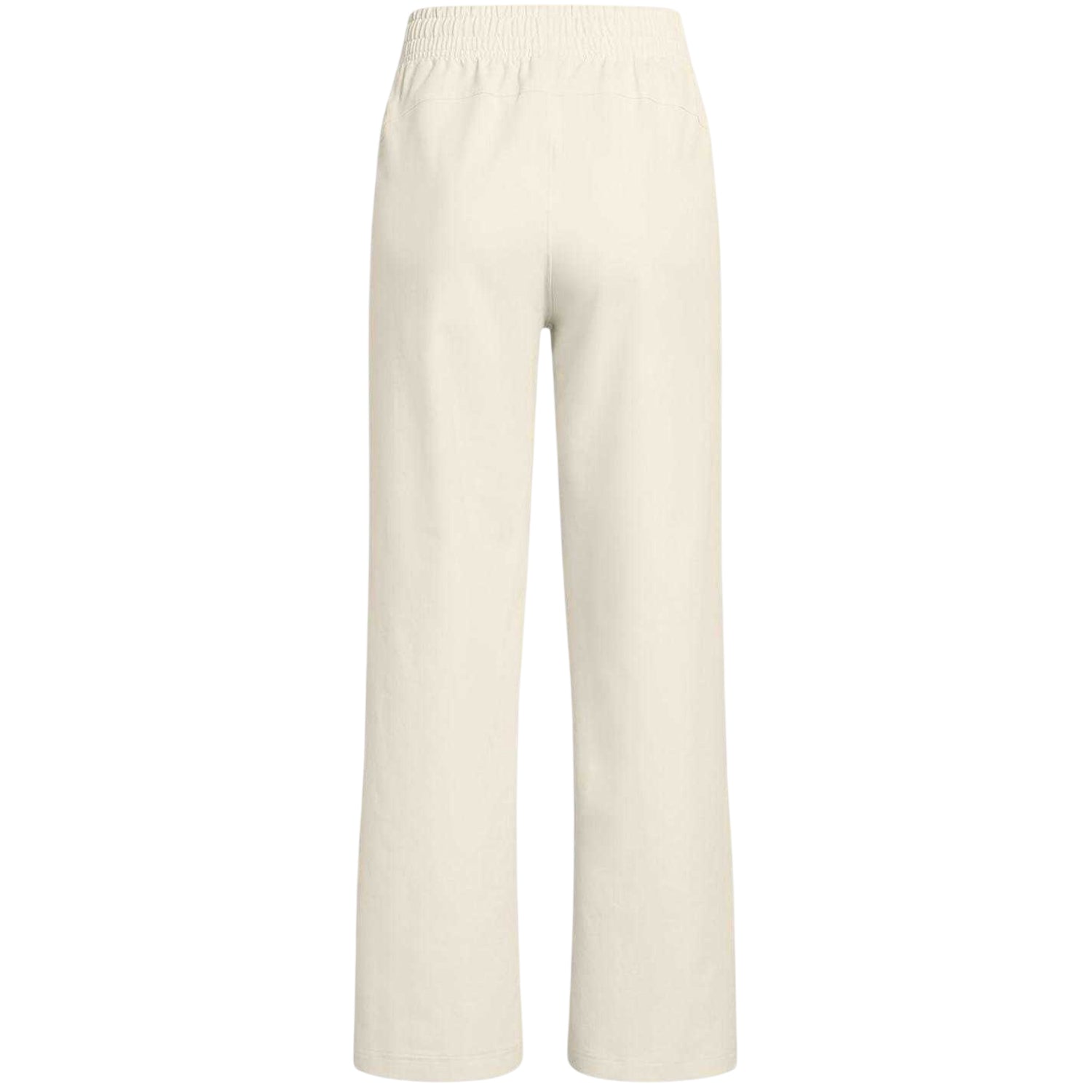 White - Back - Under Armour Womens-Ladies Unstoppable Woven Zip Pocket Relaxed Fit Joggers