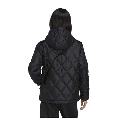 Black - Back - Adidas Unisex Adult Regular Hooded Jacket