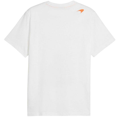 Puma White - Back - Puma Unisex Adult Motorsport Graphic Print T-Shirt