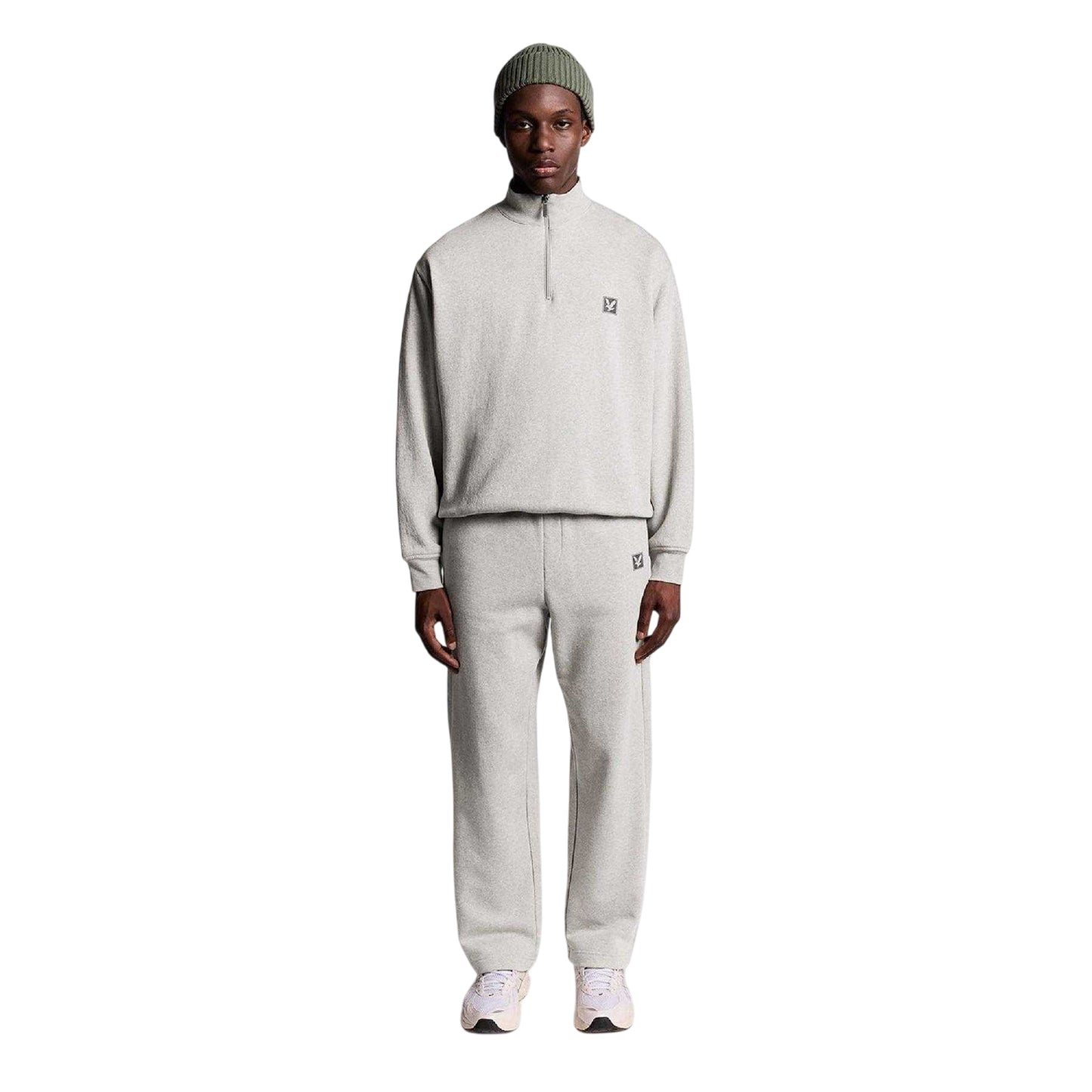 Beige - Side - Lyle & Scott Mens Relaxed Fit Sweatshirt