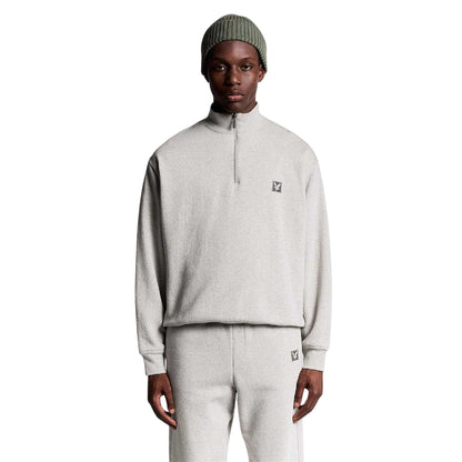 Beige - Front - Lyle & Scott Mens Relaxed Fit Sweatshirt