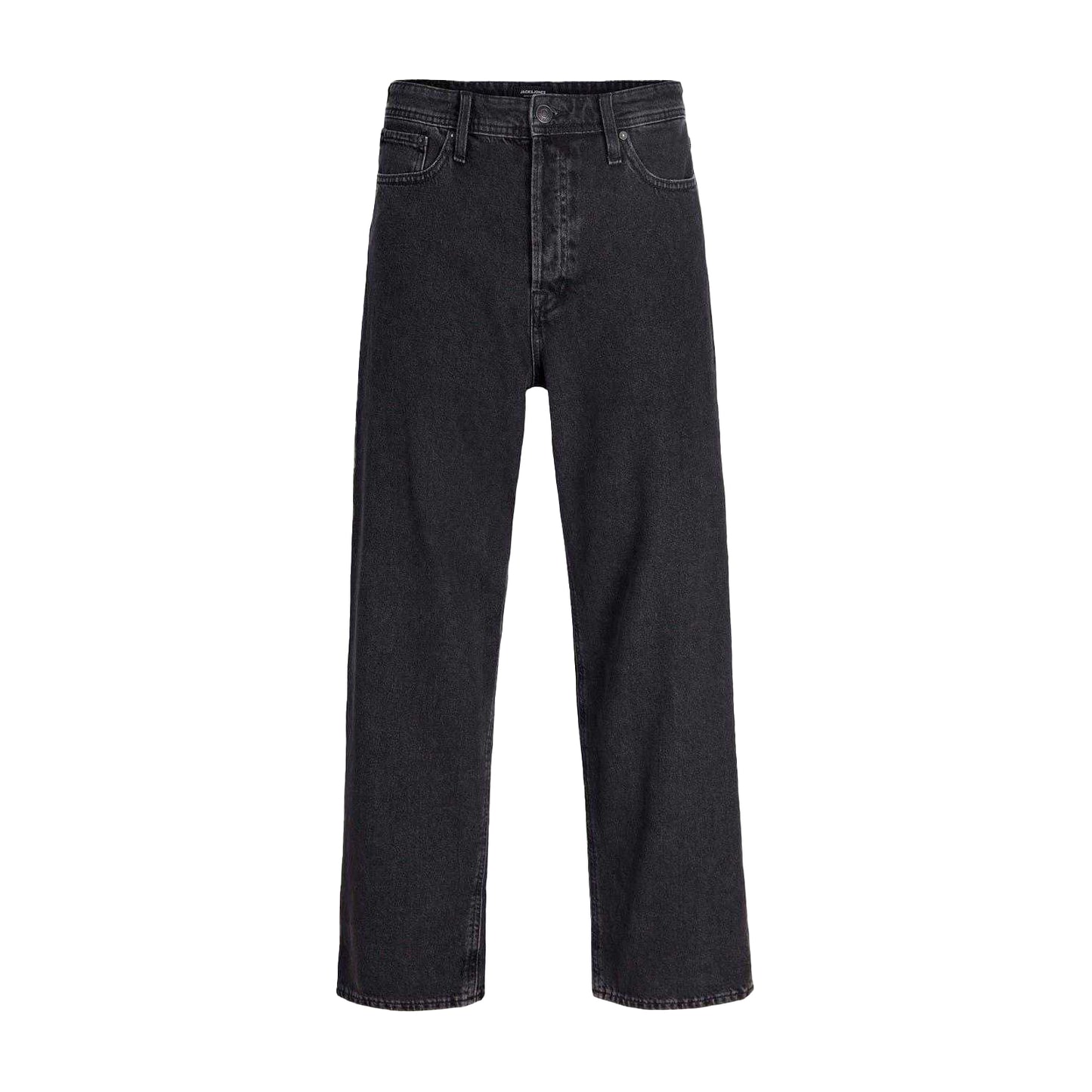 Black Denim - Front - Levis Mens Alex Denim Wide Leg Jeans