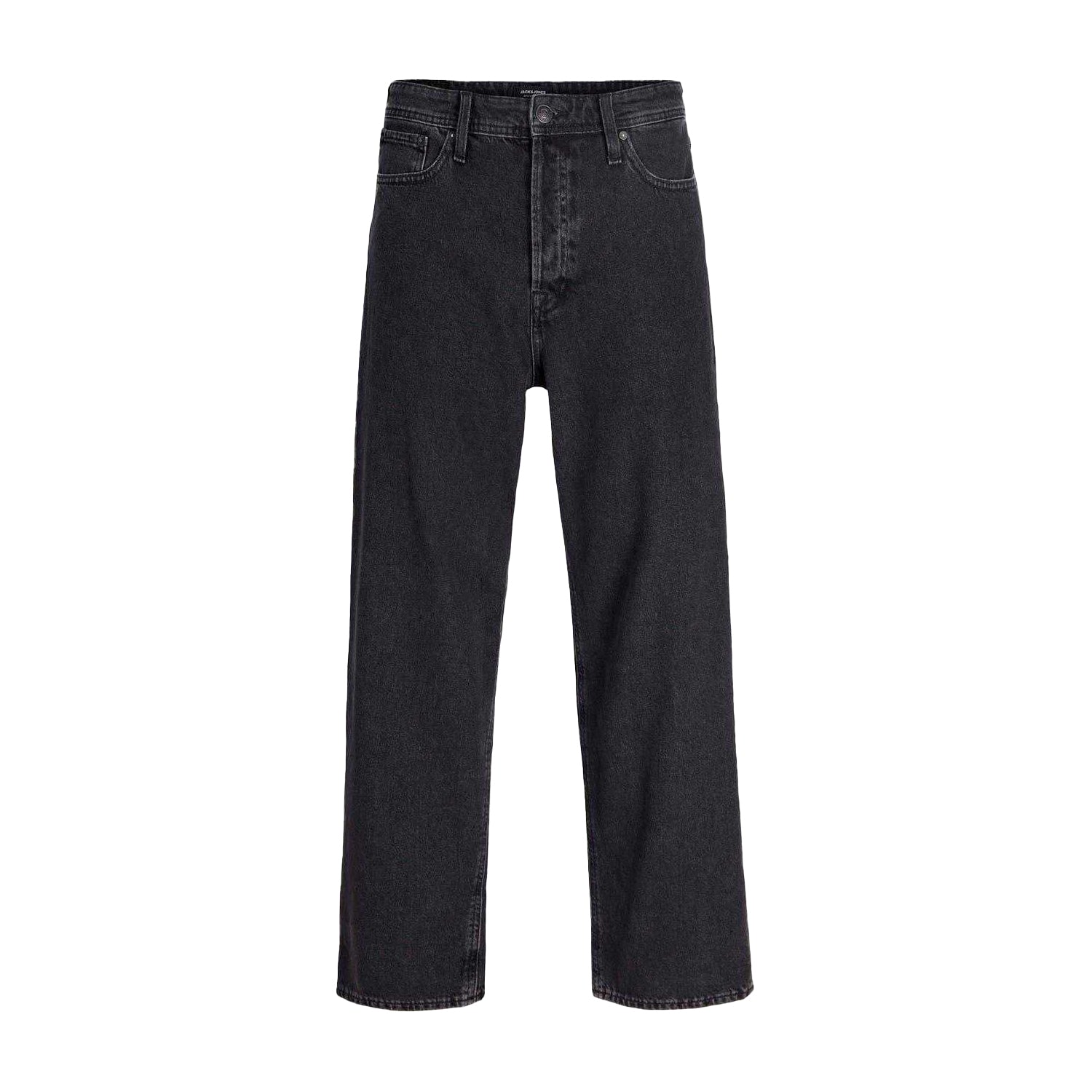 Black Denim - Front - Levis Mens Alex Denim Wide Leg Jeans