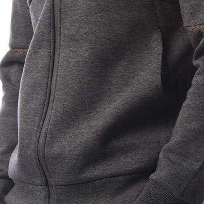Medium Grey - Back - Boss Mens Regular Sweatshirt