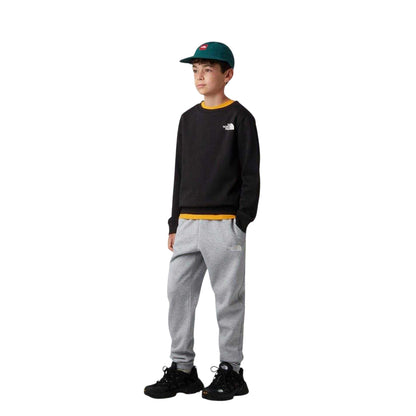 Black - Side - The North Face Childrens-Kids Simple Dome Sweatshirt