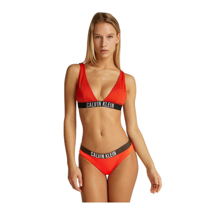 Chilli Red - Lifestyle - Calvin Klein Womens-Ladies Bikini Bottoms