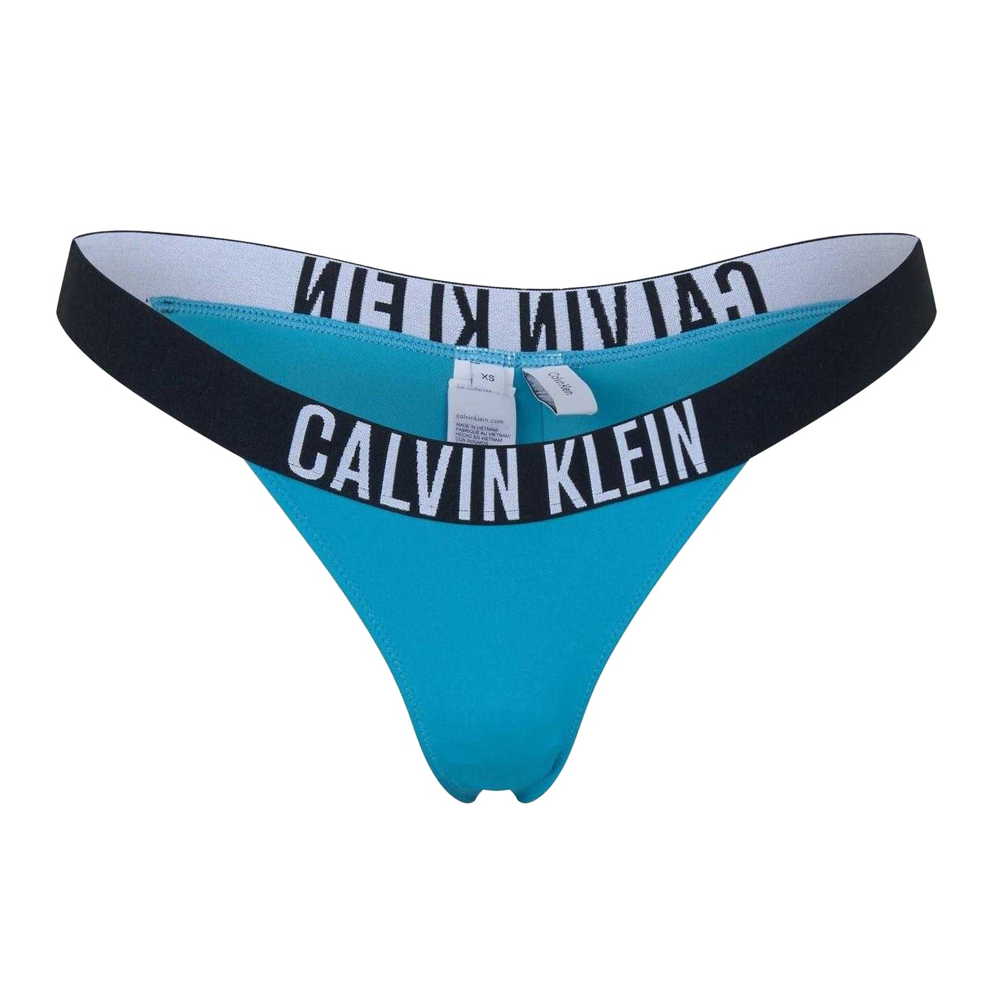 Storm Blue - Front - Calvin Klein Womens-Ladies Bikini Bottoms