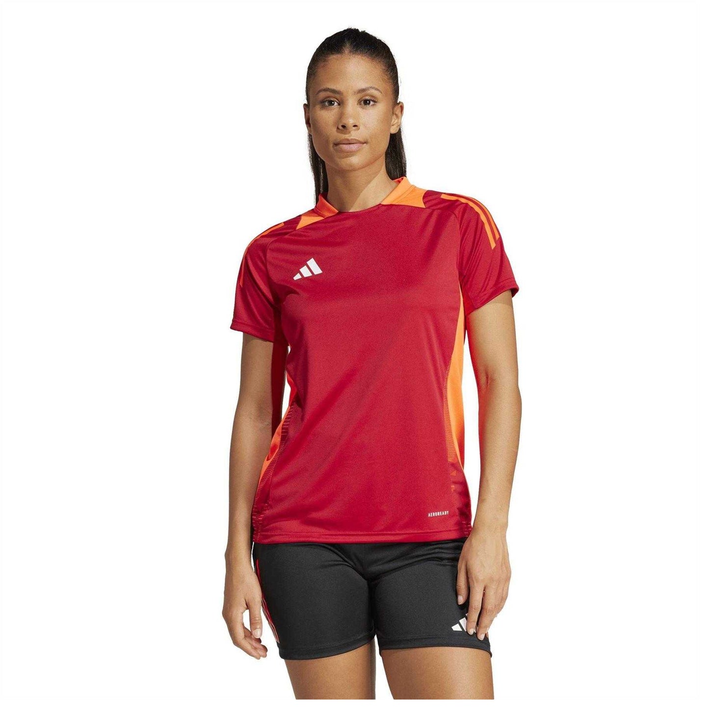 Team Power Red - Lifestyle - Adidas Womens-Ladies Tiro 24 Competition Football Jersey