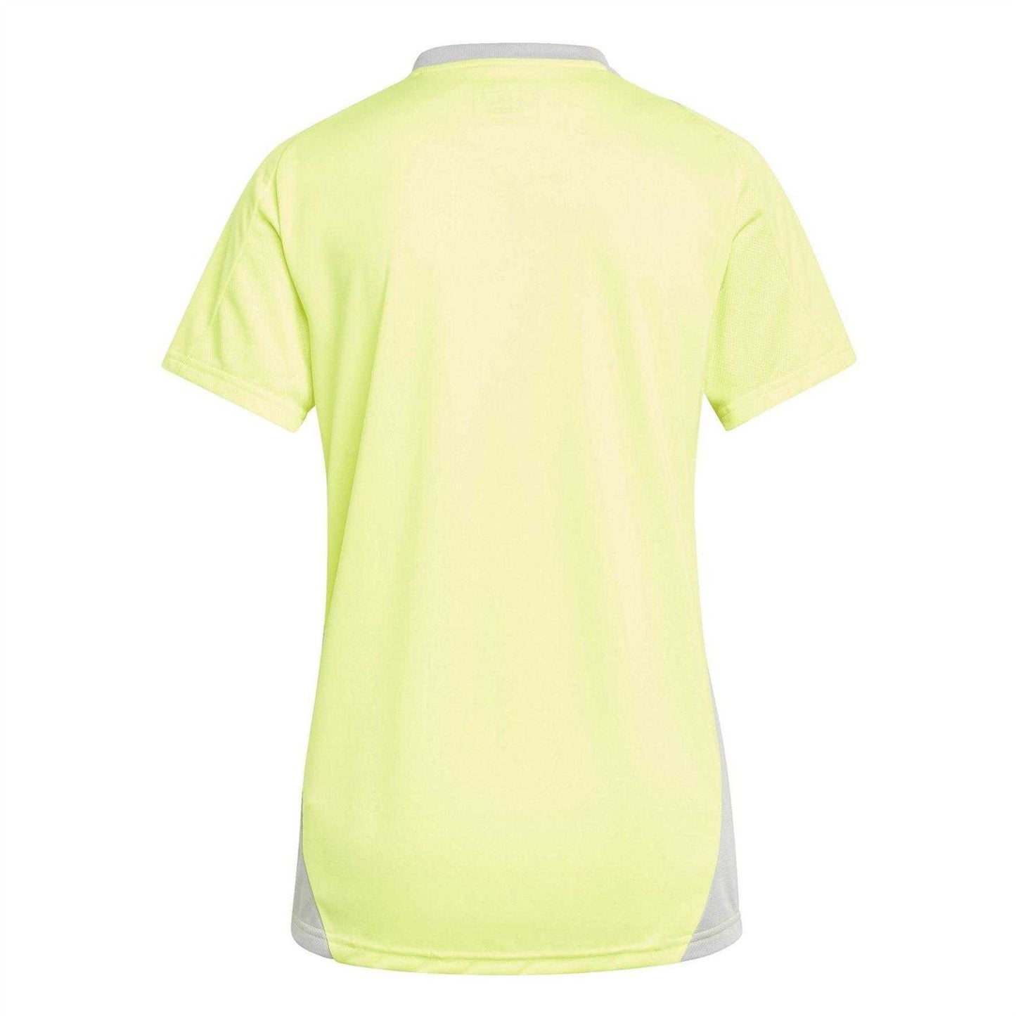 Solar Yellow - Back - Adidas Womens-Ladies Tiro 24 Competition Football Jersey