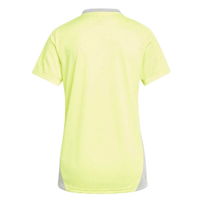 Solar Yellow - Back - Adidas Womens-Ladies Tiro 24 Competition Football Jersey
