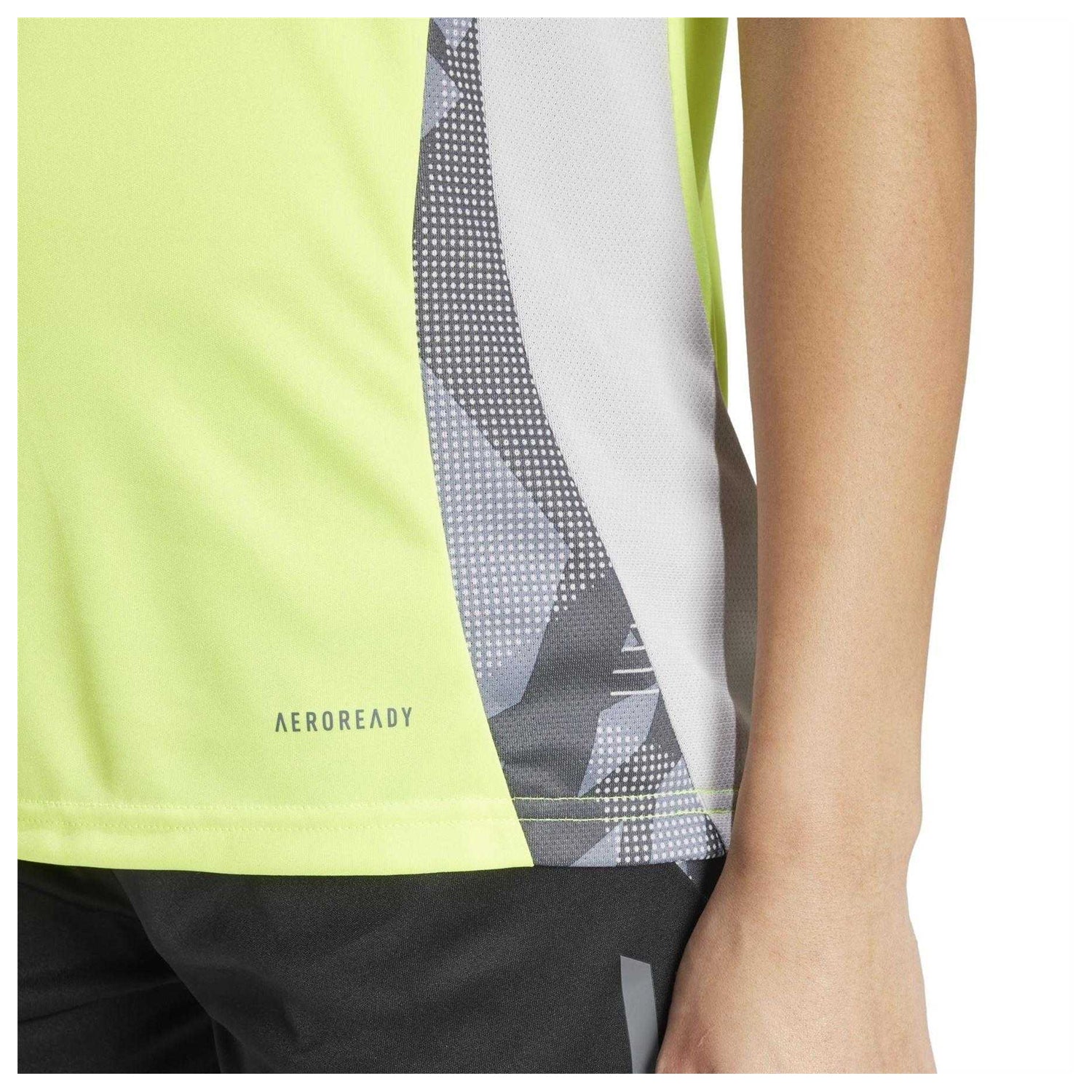 Solar Yellow - Side - Adidas Womens-Ladies Tiro 24 Competition Football Jersey