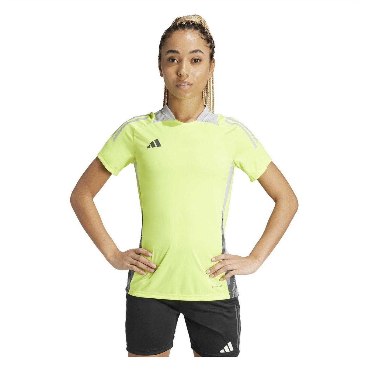 Solar Yellow - Lifestyle - Adidas Womens-Ladies Tiro 24 Competition Football Jersey