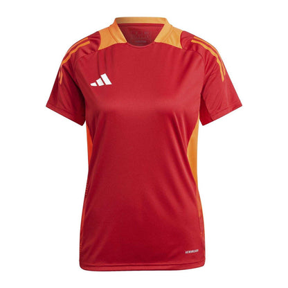 Team Power Red - Front - Adidas Womens-Ladies Tiro 24 Competition Football Jersey