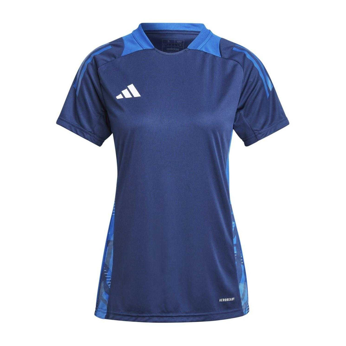 Navy Blue - Front - Adidas Womens-Ladies Tiro 24 Competition Football Jersey