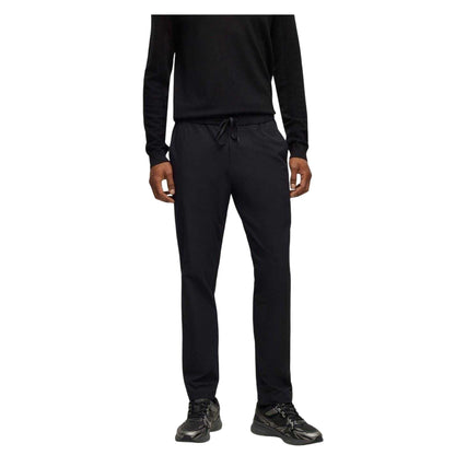 Black - Front - Hugo Boss Mens Jordison Joggers