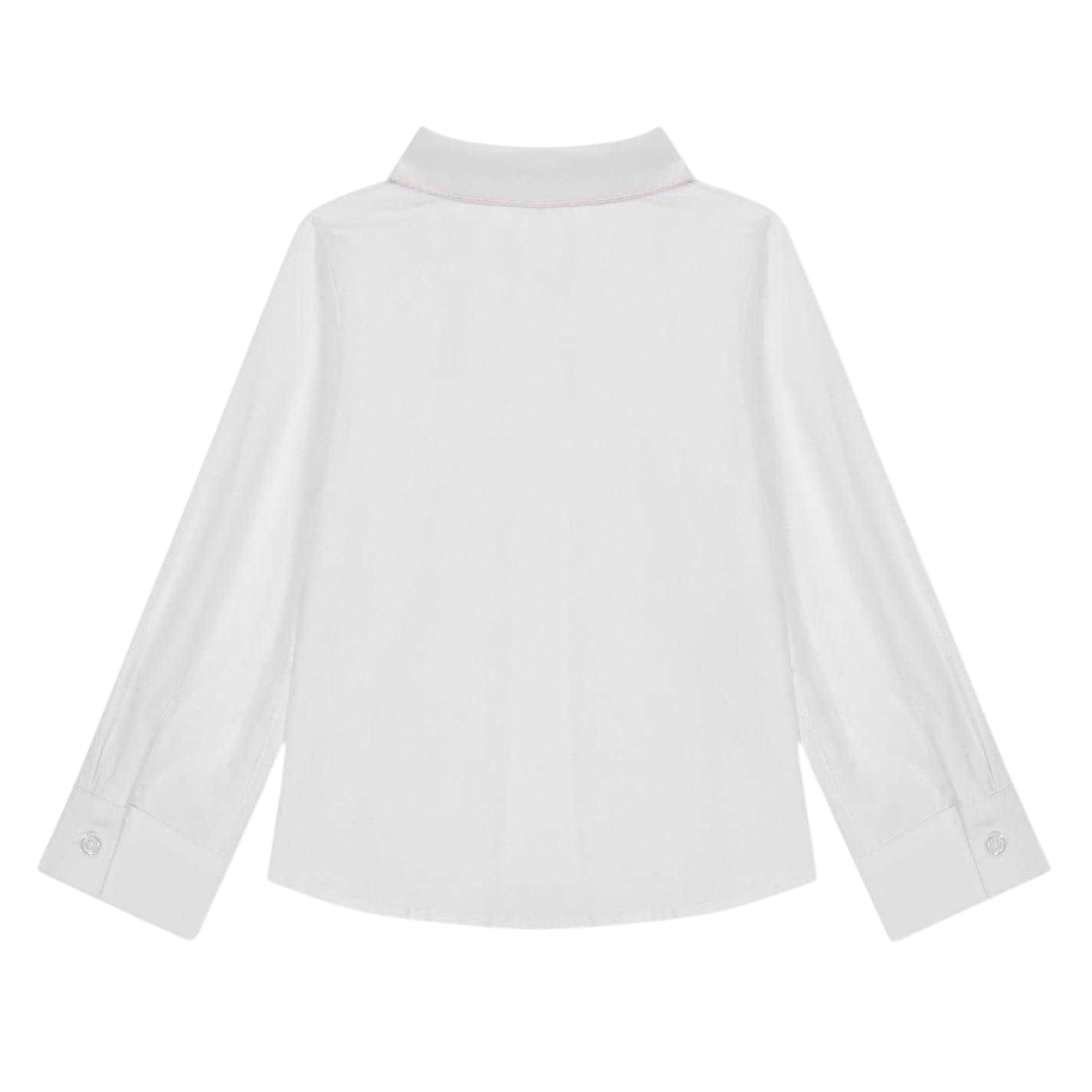 Salmon - Back - Lapin House Childrens-Kids Long-Sleeved Formal Shirt