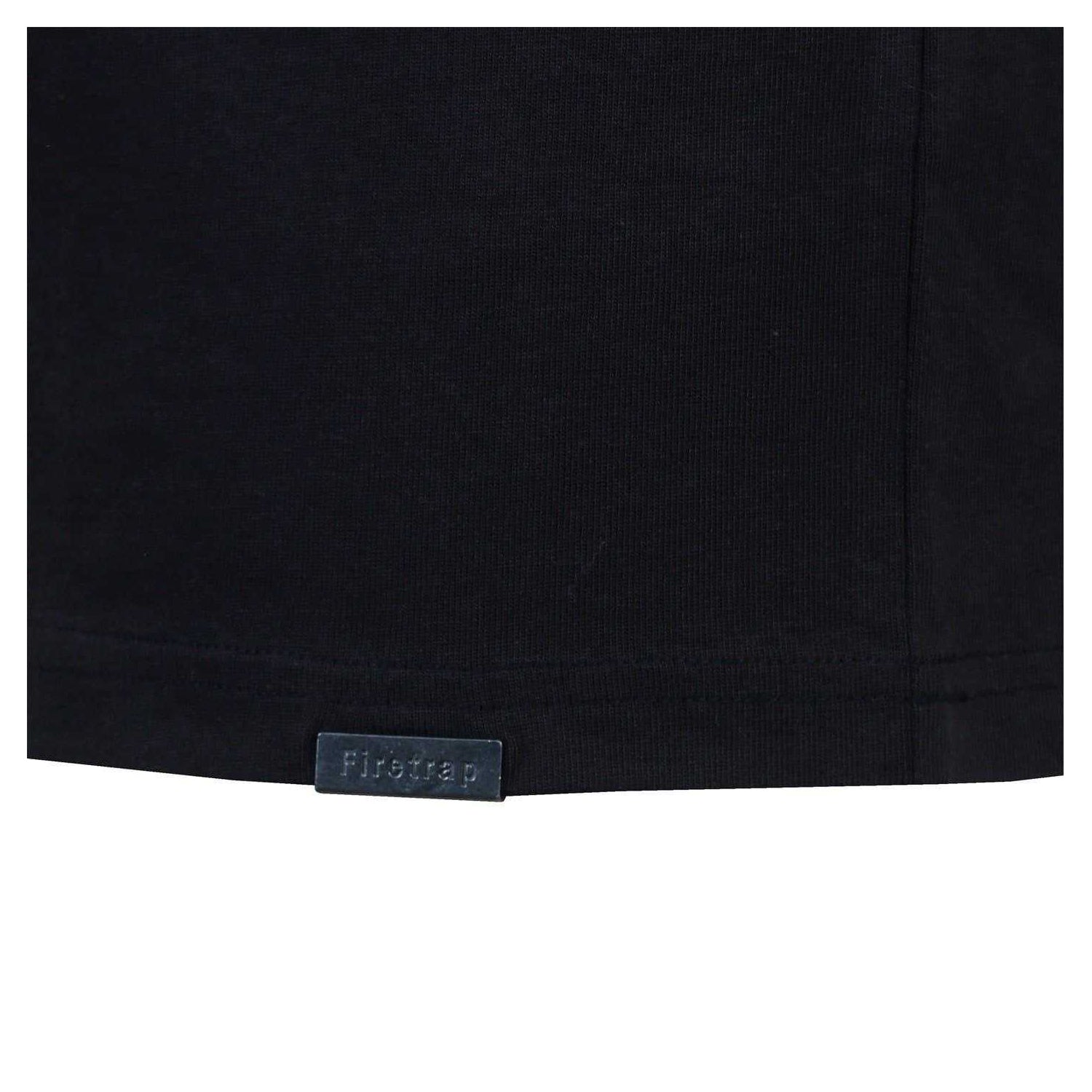 Black - Side - Firetrap Mens T-Shirt