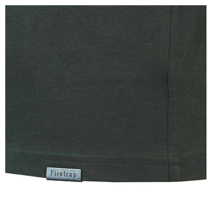 Khaki Green - Side - Firetrap Mens T-Shirt
