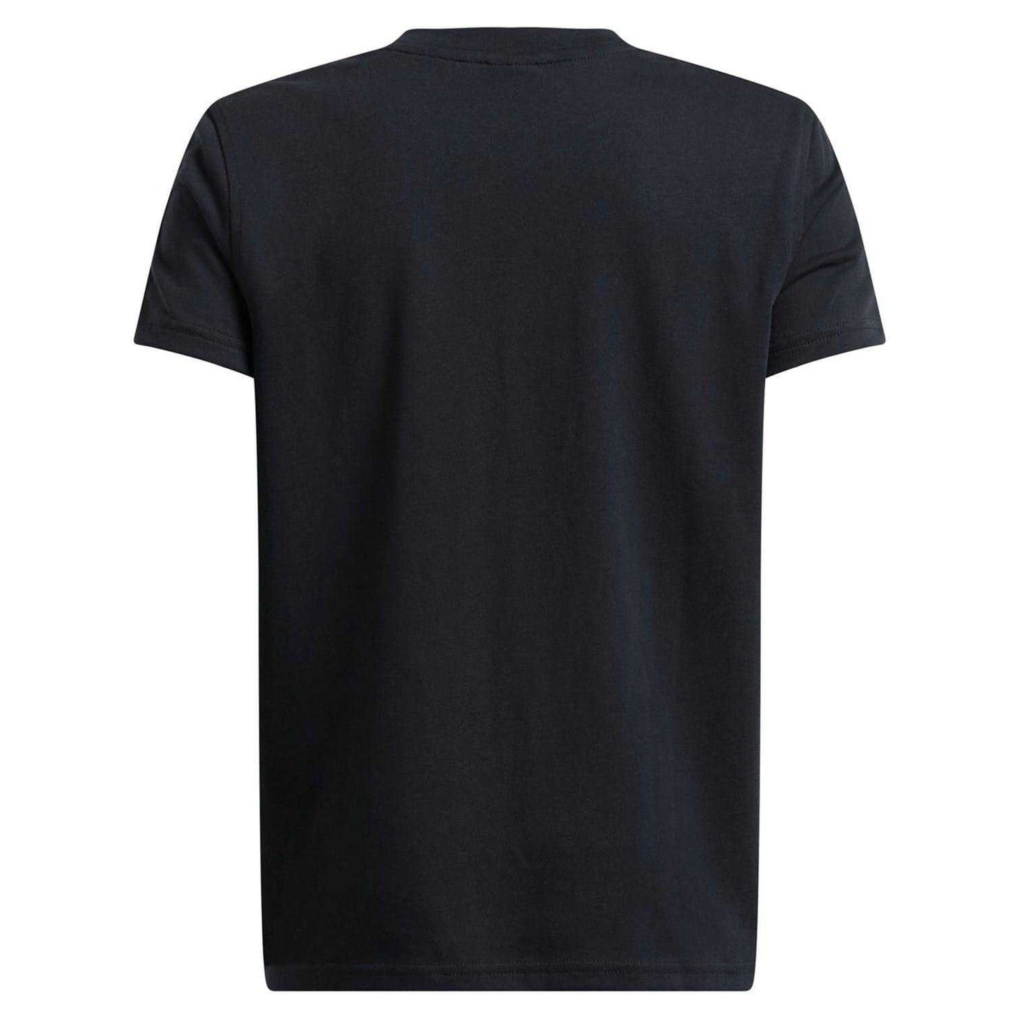 Black - Back - Under Armour Childrens-Kids Armour Regular T-Shirt