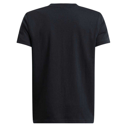 Black - Back - Under Armour Childrens-Kids Armour Regular T-Shirt