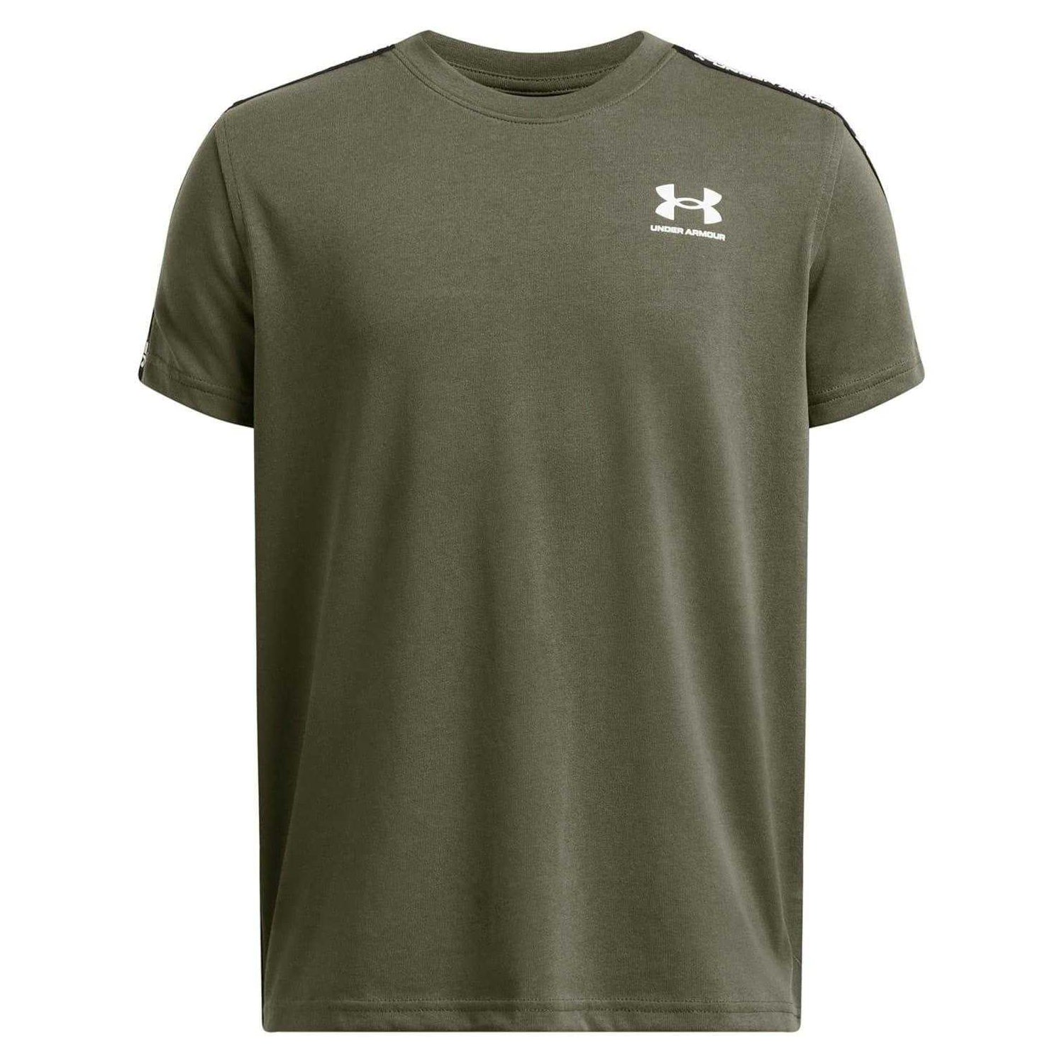 Marine Green - Front - Under Armour Childrens-Kids Armour Regular T-Shirt