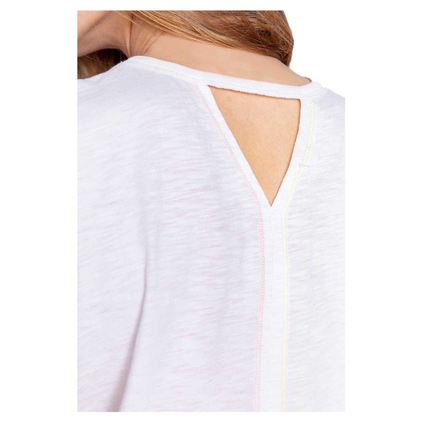 Off White - Back - PJ Salvage Womens-Ladies Sleeveless Tank Top