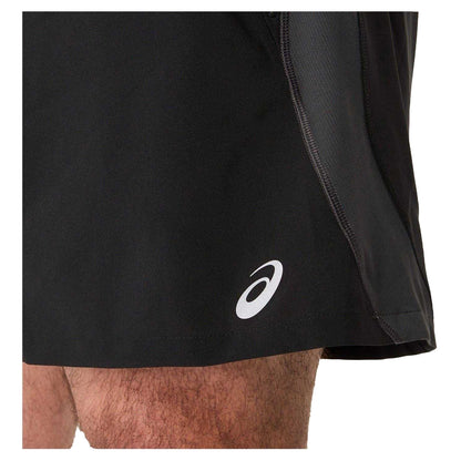 Black - Side - Asics Mens Lightweight Running Shorts